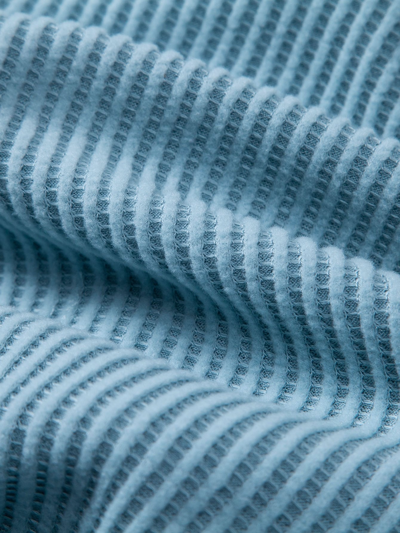 Derada | Wafelstructuur Knoopshirt - Derada Fashion