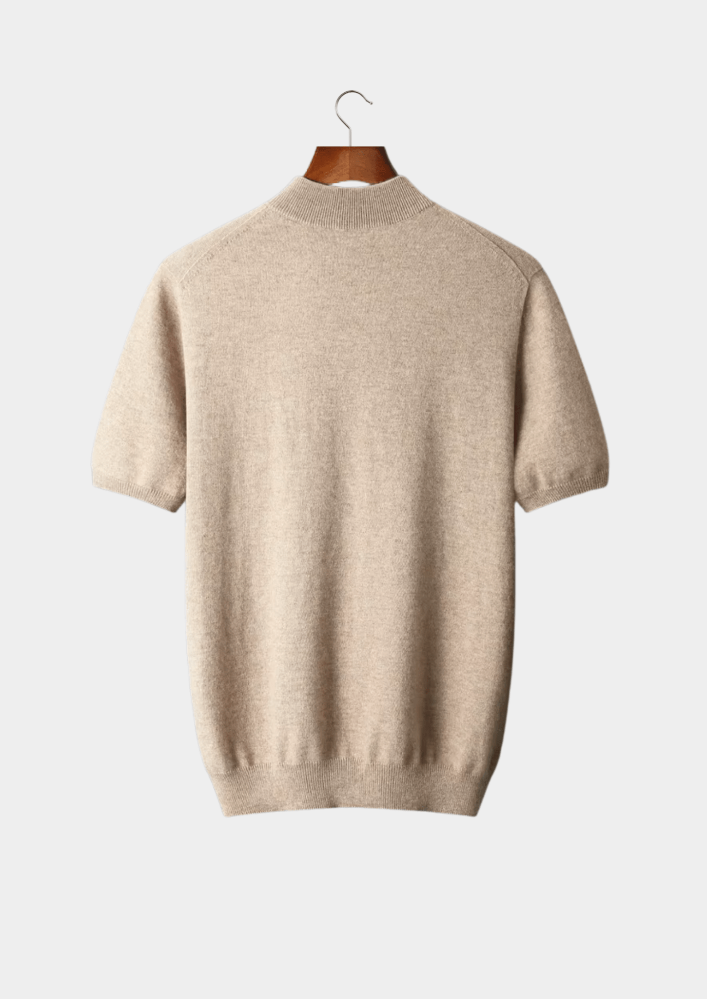 PREMIUM CASHMERE MOCK NECK T - SHIRT - Derada