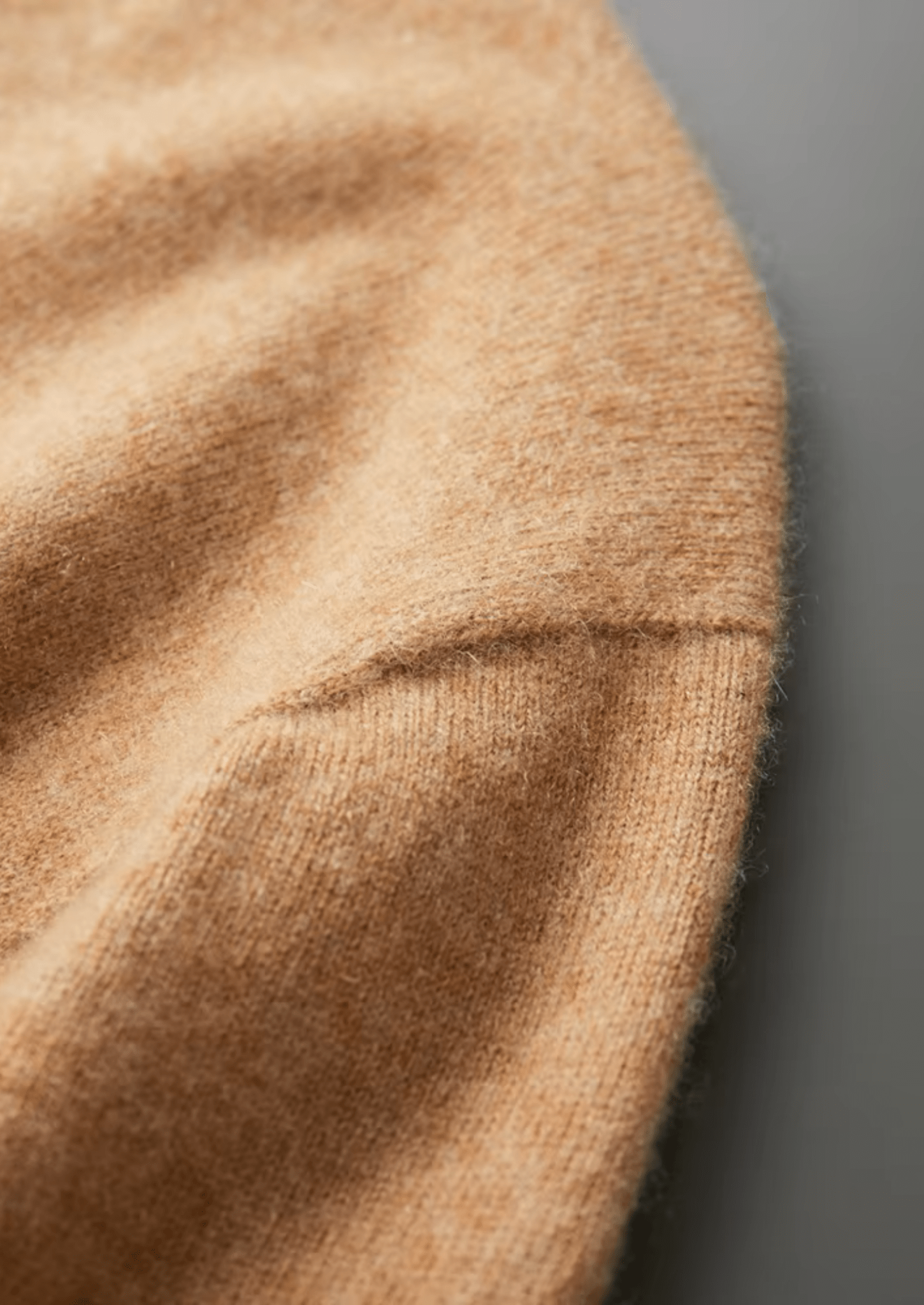 PREMIUM CASHMERE MOCK NECK T - SHIRT - Derada