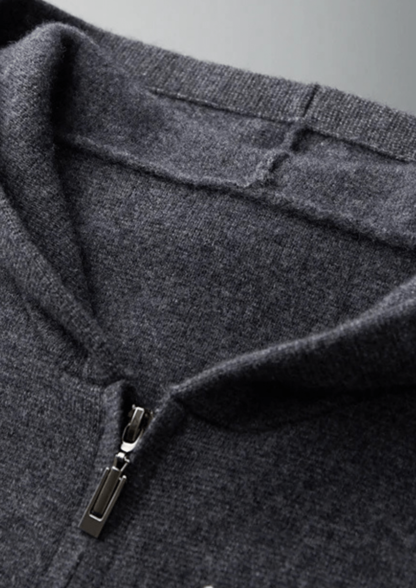 PREMIUM CASHMERE ZIPPER HOODIE - Derada