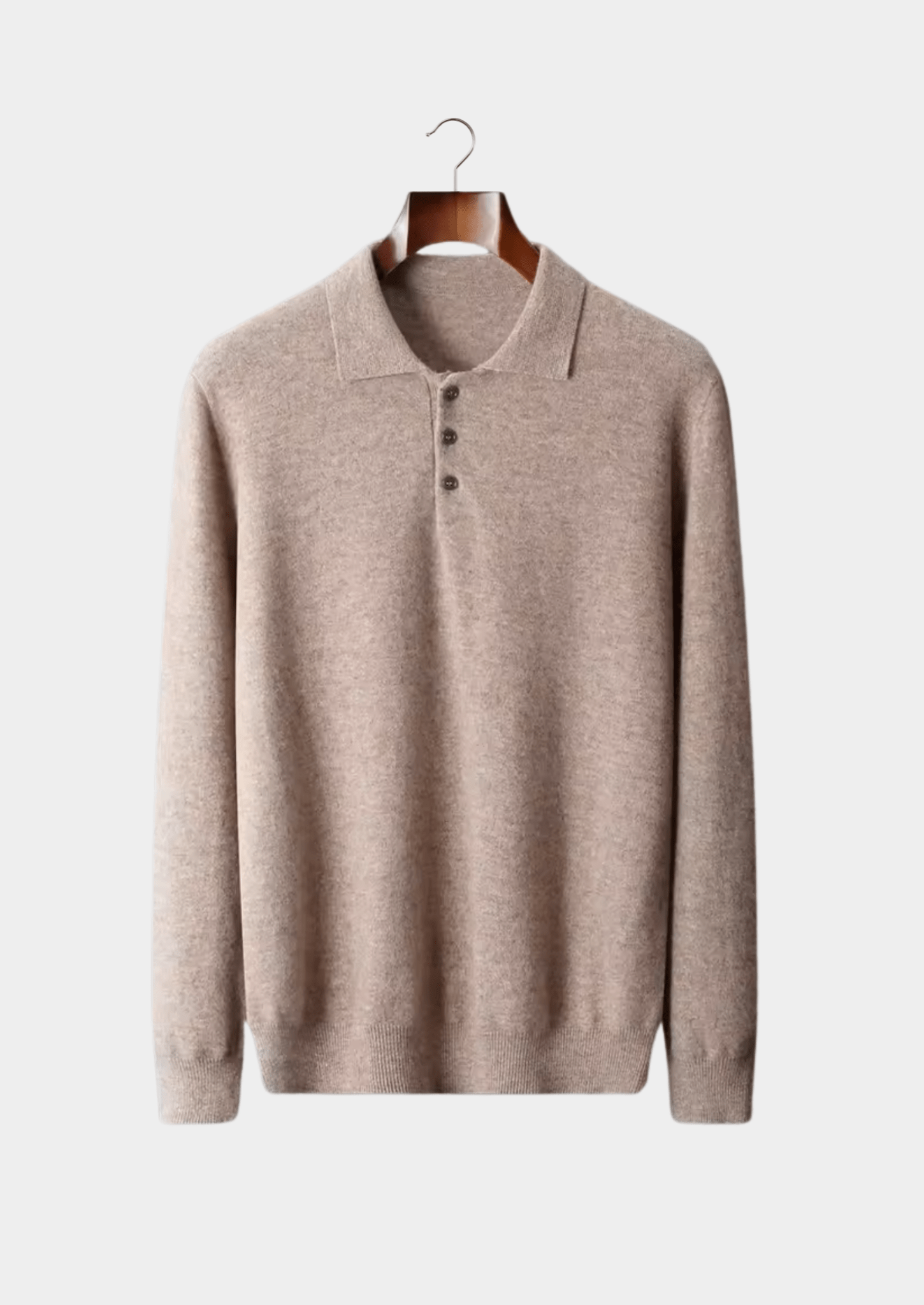 PURE EXTRA - FINE MERINO WOOL CLASSIC SWEATER POLO - Derada