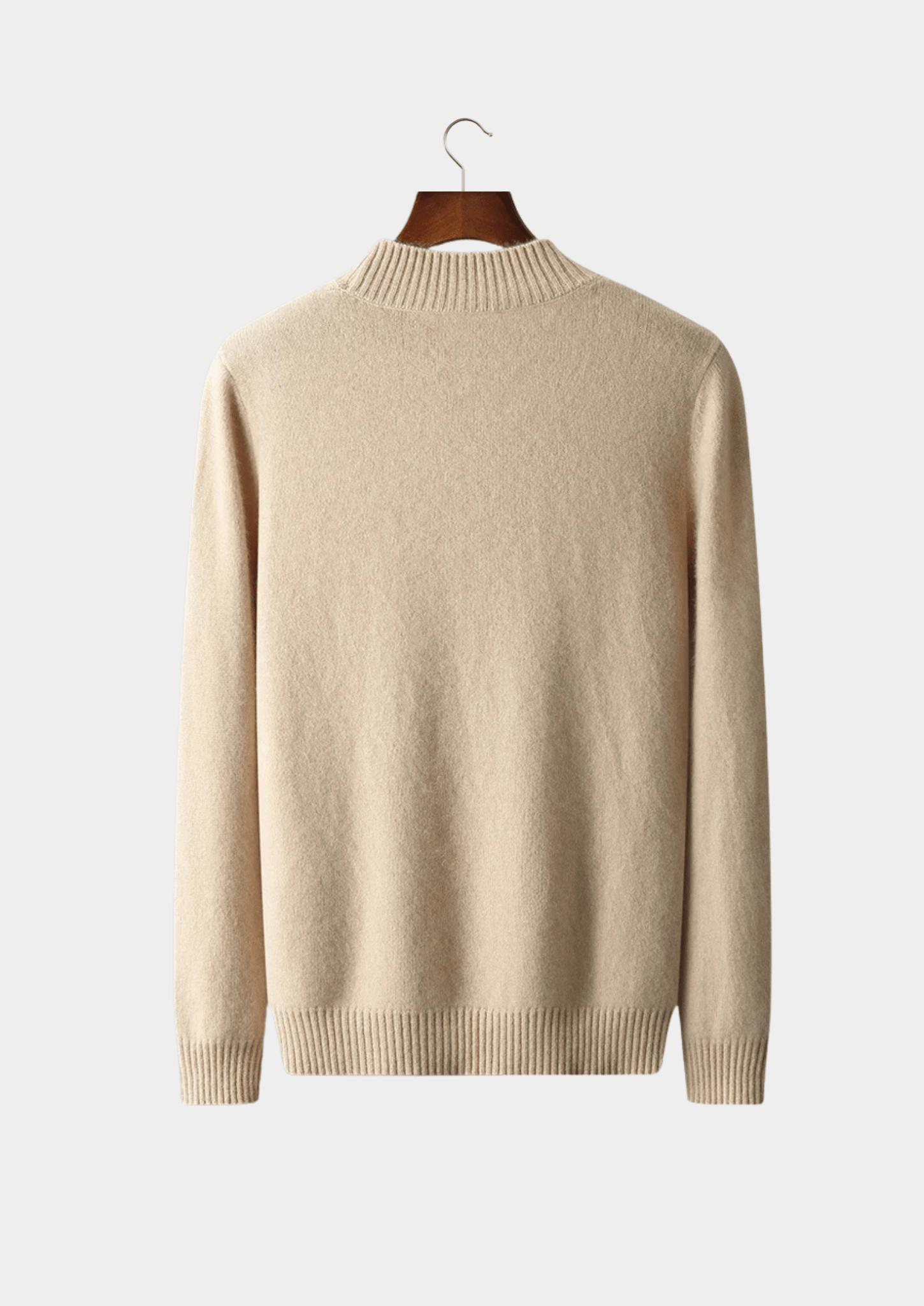 PURE EXTRA - FINE MERINO WOOL JACQUARD MOCKNECK - Derada