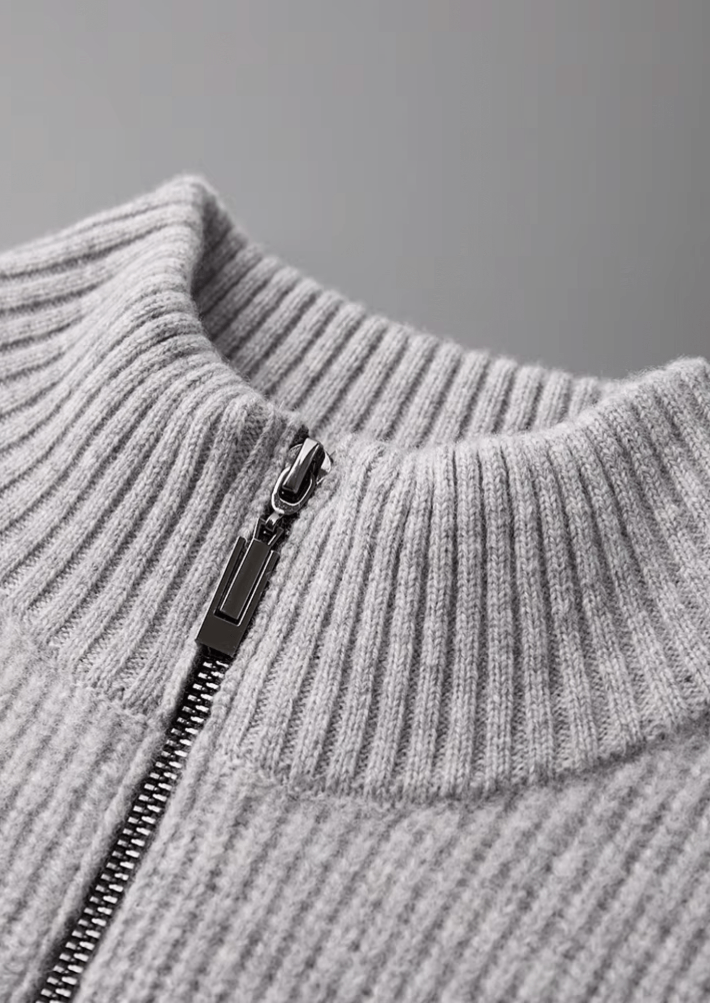 PURE EXTRA - FINE MERINO WOOL RIBBED CARDIGAN - Derada