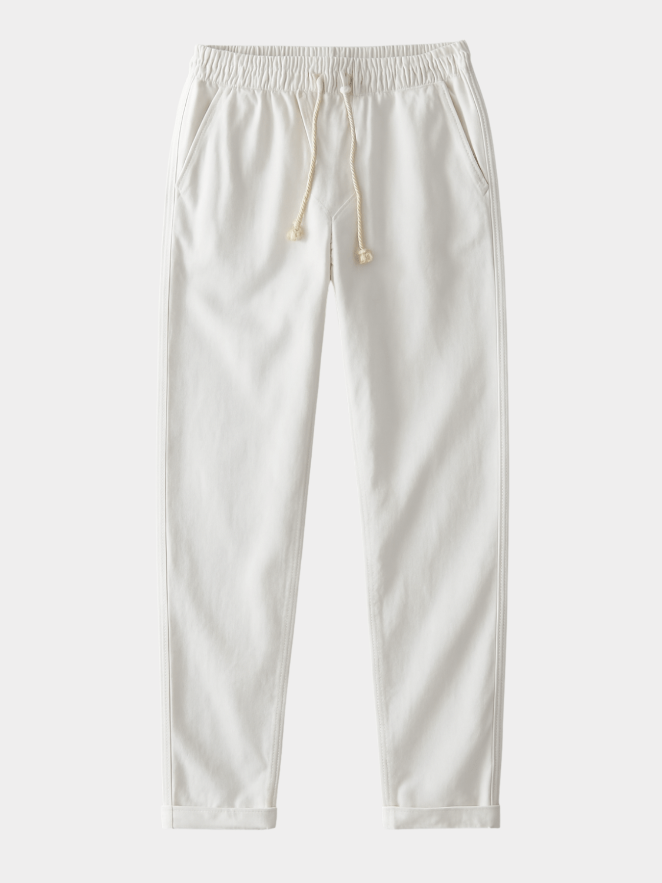 Derada | Linnen Mix Rechte Broek - Derada