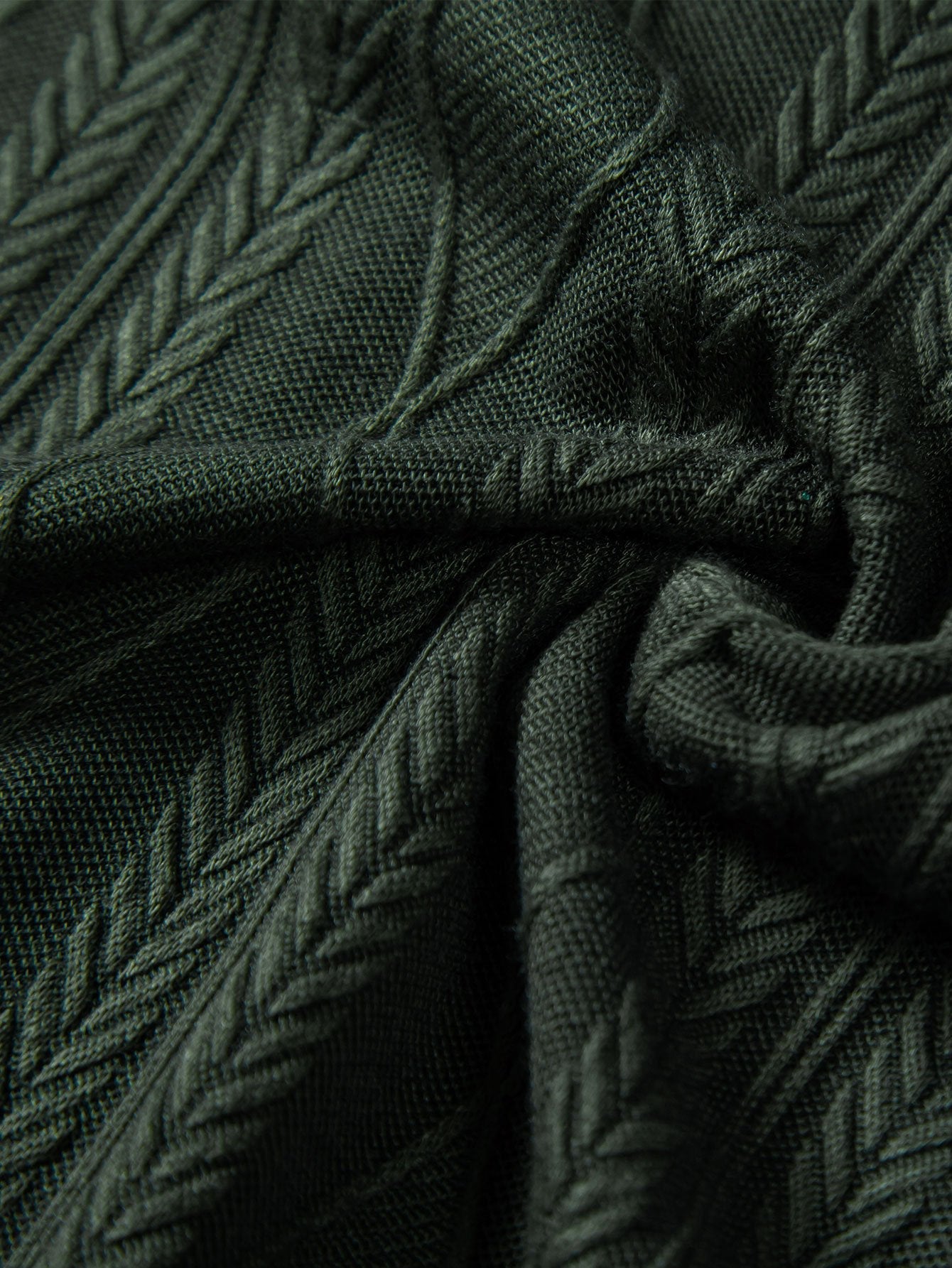 Derada | Rhombus Jacquard Cuban Shirt - Derada Fashion