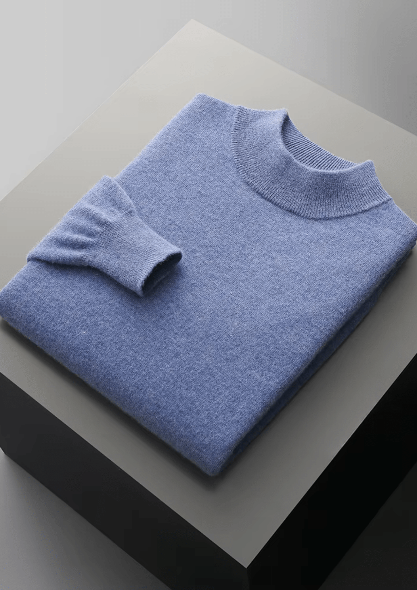 PURE EXTRA - FINE MERINO WOOL CLASSIC MOCKNECK - Derada