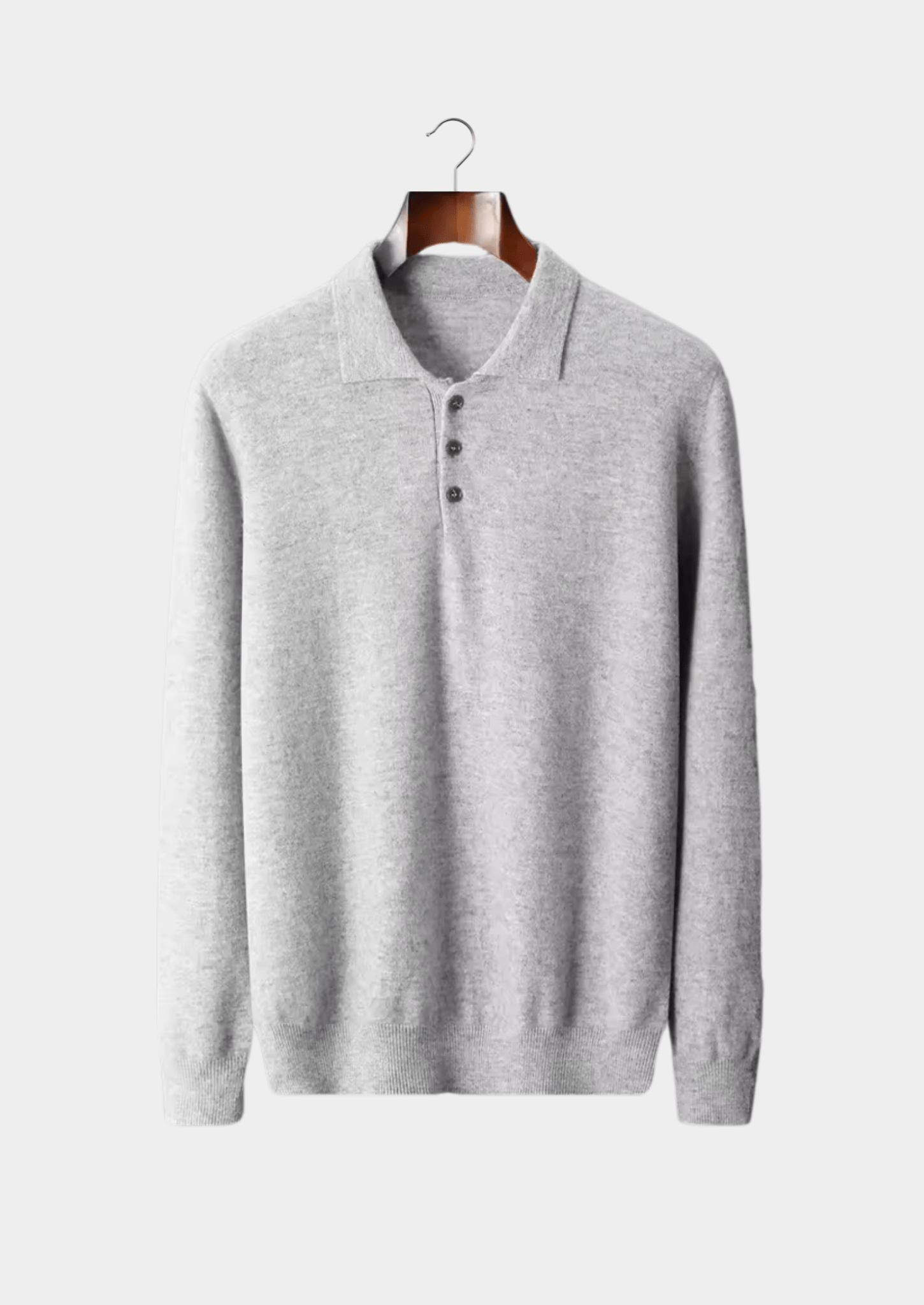 PURE EXTRA - FINE MERINO WOOL CLASSIC SWEATER POLO - Derada