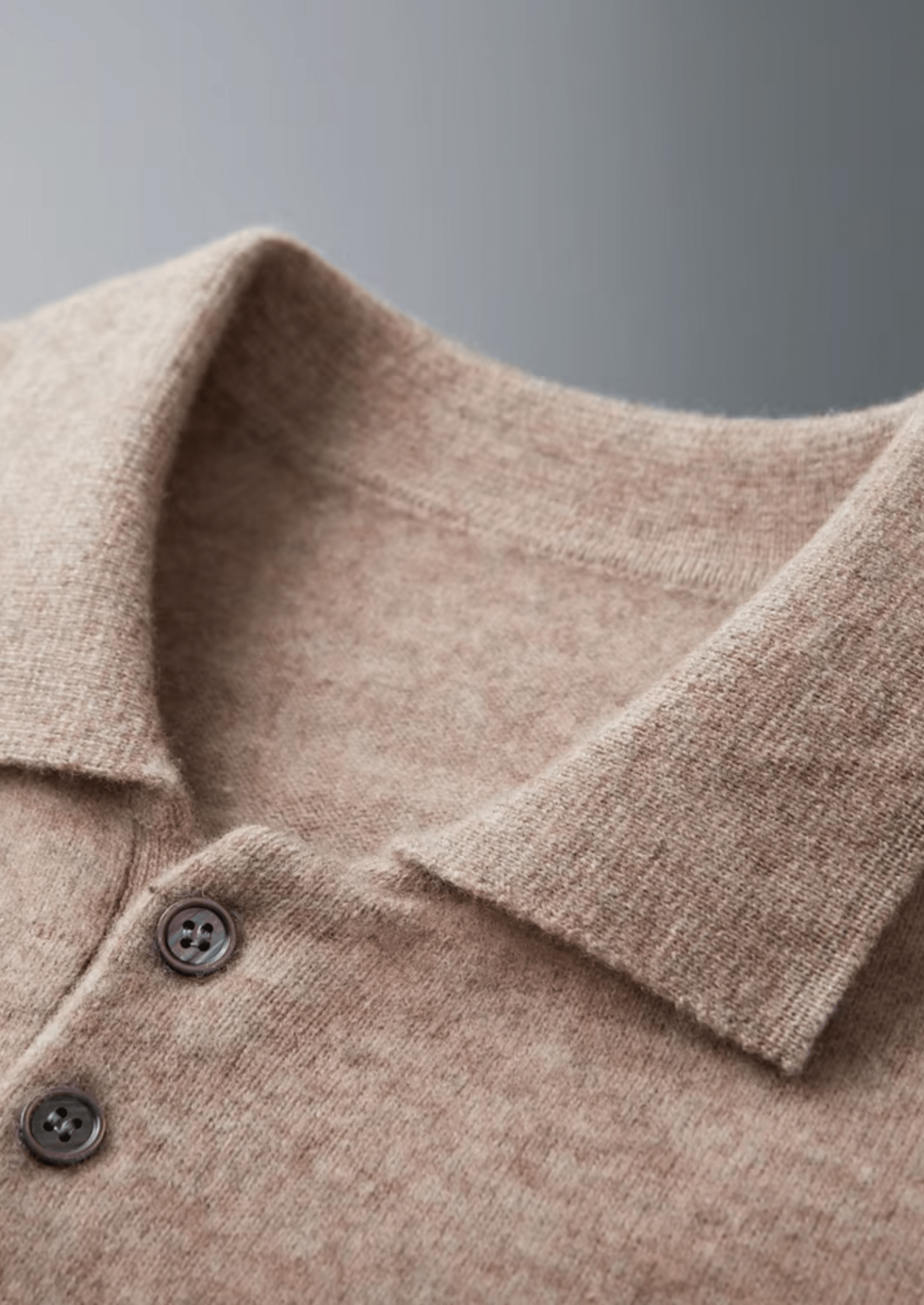 PURE EXTRA - FINE MERINO WOOL CLASSIC SWEATER POLO - Derada