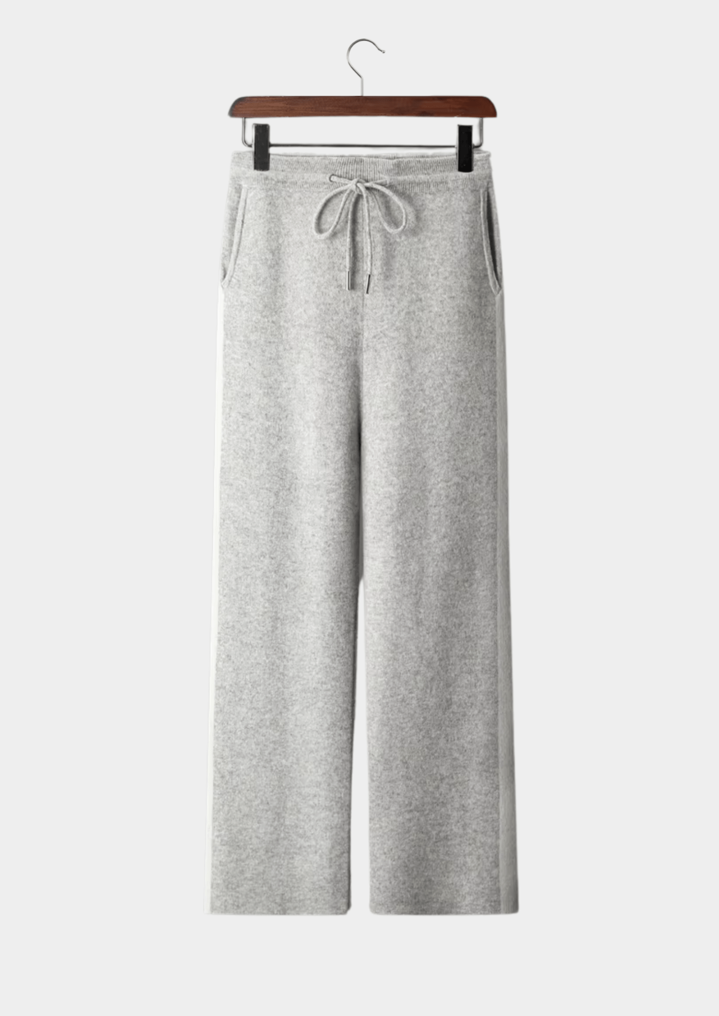PURE EXTRA - FINE MERINO WOOL WIDE LEISURE TROUSERS - Derada