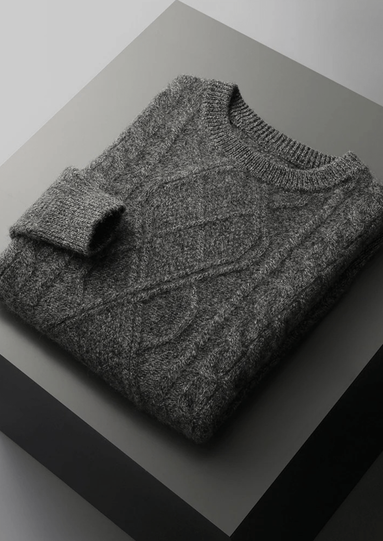 PURE EXTRA - FINE MERINO WOOL WINTERTIME CREWNECK - Derada