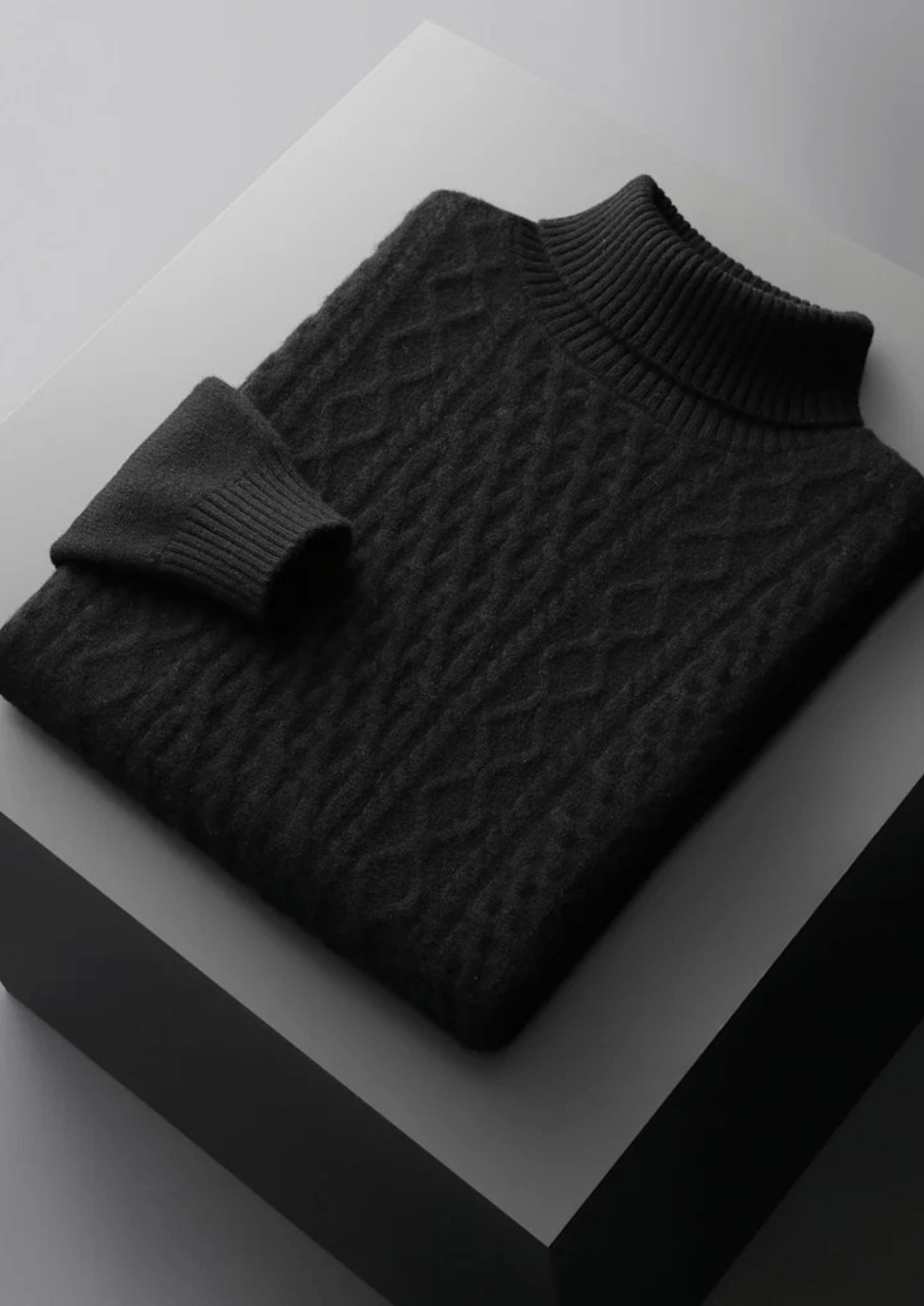 PURE EXTRA - FINE MERINO WOOL WINTERTIME ROLLNECK - Derada